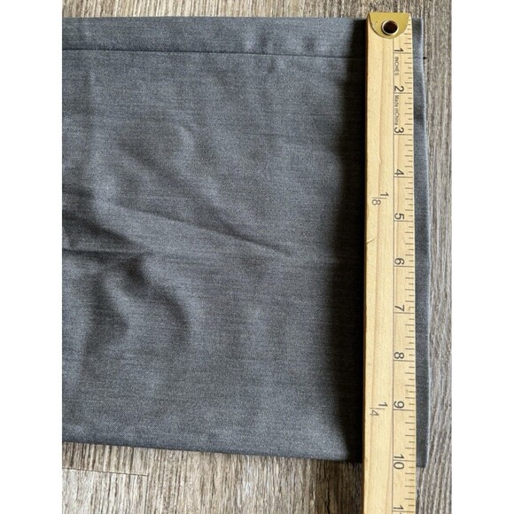 Eddie Bauer Blakely Fit Carbon Gray Wide Leg Stretch Casual Dress Pants Size 12T - Picture 7 of 10